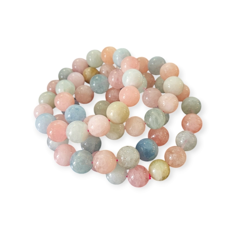 Morganite Bead Stretch